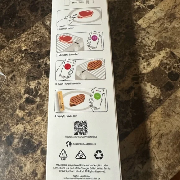 Meater Plus Wireless Meat Thermometer - Gold - Picture 6 of 7